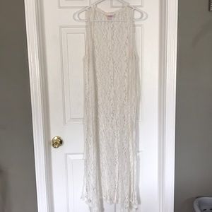 White lace LuLaRoe Joy